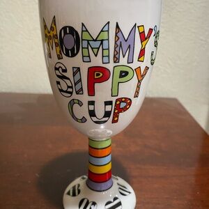 Ceramic Goblet, MOMMYS SIPPY CUP made by Our Name is Mud